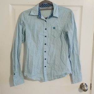 Cinch western show shirt small
